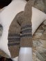 Ръчно плетени детски чорапи от вълна, размер 36, снимка 1