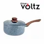 Касерола с капак Voltz  Siena, 18x8см.\2л., Мраморно каменно керамично покритие, снимка 2