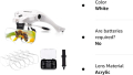 Мултифункционални очила с ЛЕД осветление и 5 сменяеми лупи Qanoavve, снимка 8