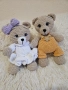 НОВО !!!НАЛИЧНИ СА. .🧸🐻🍁🍂🍁 Още един чаровен мечо.🐻💞 Този път в гащеризонче цвят горчица,  в т, снимка 1