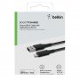 29лвBelkin DuraTekª Plus Кабел Lightning към USB-A с кабел 1.2 м - черен, снимка 1 - USB кабели - 39880899