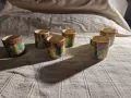 6 бр. ретро керамични чашки, снимка 1