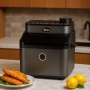 Midea DualTaste Air Fryer MF-CY75C2 – 7L капацитет, JuicyLock технология, снимка 2