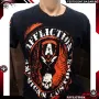 Мъжка тениска AFFLICTION Black Premium М Medium Black Orange, снимка 1