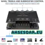 Мощен висококачествен мини Стерео цифров Bluetooth 5.1 усилвател Клас D 2 X  50W + 100W 2.1 събуфер, снимка 5