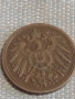 Три монети DEUTCHES REICH PFENNIG Германия стари редки за КОЛЕКЦИЯ 31453, снимка 3