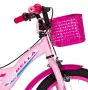 Велосипед розов с кошница 16'' (инча) - BMX S_1153841, снимка 2