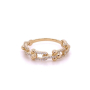 Златен дамски пръстен Tiffany 3,15гр. размер:58 14кр. проба:585 модел:22440-1, снимка 1 - Пръстени - 44617970
