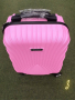 Стилен куфар с колелца за ръчен багаж с твърдо покритие! различни цветове