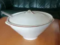 Супник с черпак,овално плато и чиния "Krone Qualitats Porcellan", снимка 8
