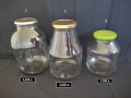 Стъклени бутилки, буркани и капачки, снимка 3