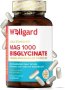 Нови Wellgard Mag 1000 Магнезиев Бисглицинат Помагат за Сън Чувствителен Стомах