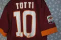 винтидж фланелка AS Roma Italia Totti РОМА Nike Барселона Испания Barcelona Suarez футболна тениска , снимка 3