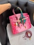 чанти HERMÈS BIRKIN 30 CROCO SIZE: 30x 22cm , снимка 2