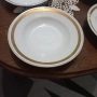4 броя чиний за супа + Голямо плато., снимка 6