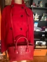 Кокетно късо червено палто Marc O'Polo (вълна и кашмир), размер 36, снимка 2