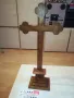 ДЪРВЕН КРЪСТ С ОСНОВА 50СМ 1011241621, снимка 5