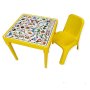 Комплект Детска маса със столче, снимка 1 - Мебели за детската стая - 40912400