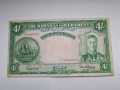 РЯДКА. БАХАМИТЕ 4 ШИЛИНГА ОТ 1936 год. , снимка 1