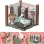 Bandai – Haco Room – Комплект стая с яке – 55 части за сглобяване – Яке за кукла, снимка 1