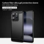 Xiaomi Redmi Note 14 4G Удароустойчив MOFI Carbon Fiber Калъф и Протектор, снимка 3