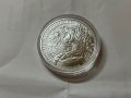 Сребърна монета Изгубени Камбоджански Тигри 2023 1 oz, снимка 3