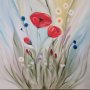 "Пролетно настроение" - авторска картина с маслени бои
