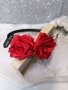 Диадема ''Две червени рози'', снимка 4