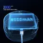 Автоматичен стенен дозатор за сапун на пяна със сензор 300 мл, 2000mAh, снимка 3