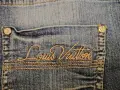 Нови Къси Дамски дънки 3/4-ти Louis vuitton, снимка 4