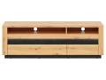 ТВ шкаф Ostia RTV2S  Размери: Дълбочина: 48 см Широчина: 161 см Височина: 53,5 см  Цвят: Дъб Артизан, снимка 1