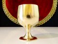 Бронзова чаша за ракия 6 см. , снимка 1 - Антикварни и старинни предмети - 41613711