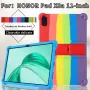 Honor Pad X8a 11" 2024 / Удароустойчив силиконов кейс гръб калъф със стойка, снимка 1