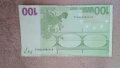 Рядка 100€ банкнота от първа серия , снимка 1