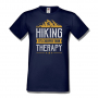 Мъжка тениска Hiking It's Cheaper Than Therapy,Къмпинг,Планина,Изненада,Подарък,Поход,Връх,Хижа,, снимка 10