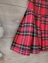 Пола червено каре , снимка 3