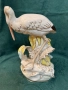 Статуетка „Щъркел с жаба“/“Чапла с жаба“, Дулевский фарфоровый завод (Дулево), СССР, 1967 г. , снимка 3