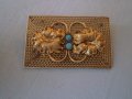  Арт Десо  брошка БОХЕМИЯ филигран, снимка 1