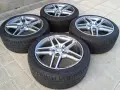 Оригинални джанти Мерцедес АМГ 18" 5х112 спорт пакет Mercedes AMG 18 5x112 с гуми, снимка 6