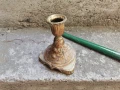 Стар бронзов свещник, снимка 2