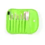 Сладък мини комплект от 7 четки за грим в чантичка HZS79, снимка 16