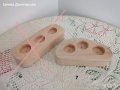 Разпродажба на дървени свещници за декупаж , снимка 2