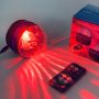 Usb Цветна Aurora Въртяща се магическа топка Сцена Ktv Хотел Лазерна лампа Прожекционна светлина , снимка 4