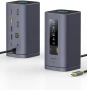 Нова Baseus USB-C докинг станция 11 в 1, 3x HDMI, 4K, 100W PD за MacBook, снимка 1