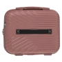 Малък куфар за пътуване 16.66л, розов_1239655, снимка 3