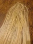 Естествена руса коса 78-80 см подходяща за трайно поставяне!, снимка 2