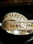 Златен пръстен ДИАМАНТИ Бяло злато 14 карата 585 zlaten prasten gold, снимка 13