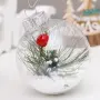 Комплект прозрачни коледни топки за украса - 16 броя в комплект, снимка 5