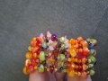 Комплект бижута от цветни мъниста, снимка 12