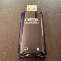 USB звукова карта CREATIVE, снимка 1 - Други - 41934250